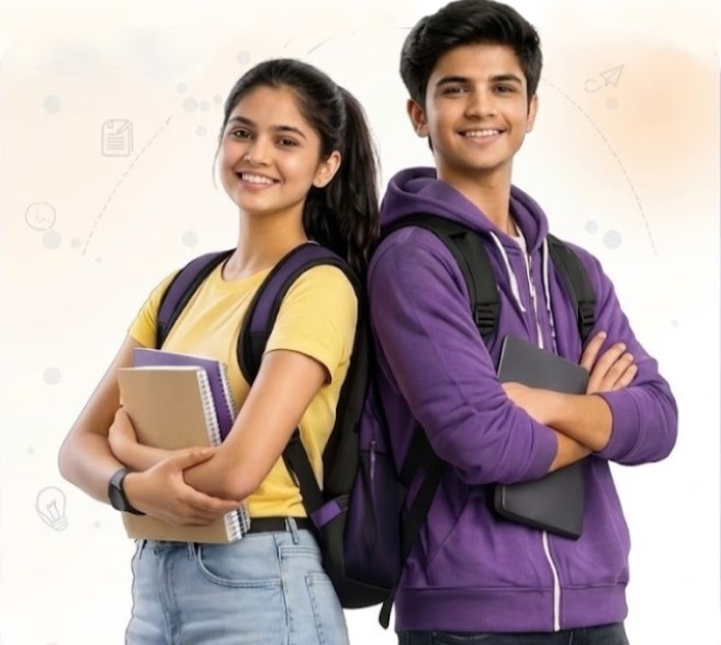 Two students, representing the learners AMBITN Careers is built to guide